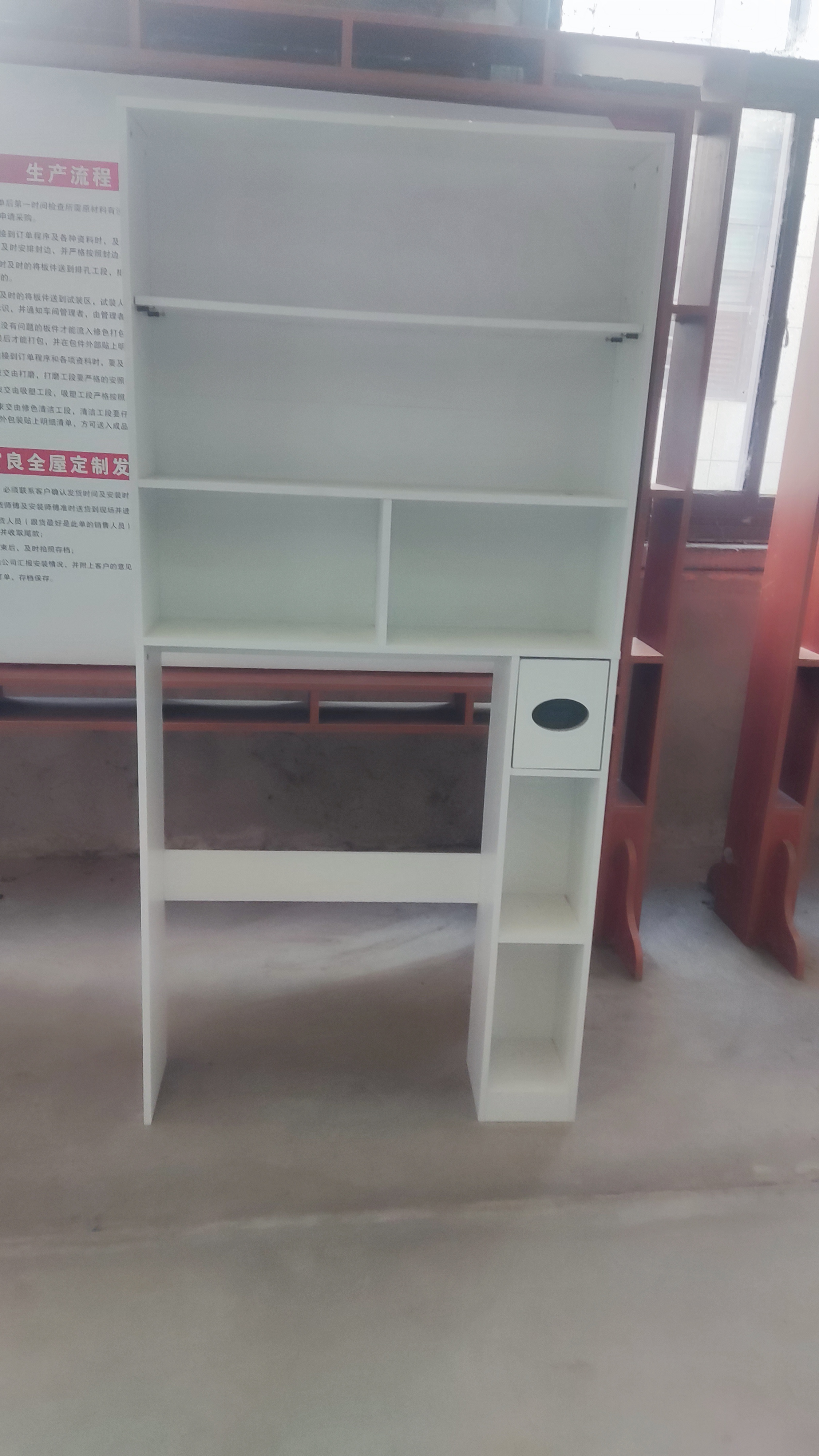 Customizable Computer Desk Unit with Furniture Parts