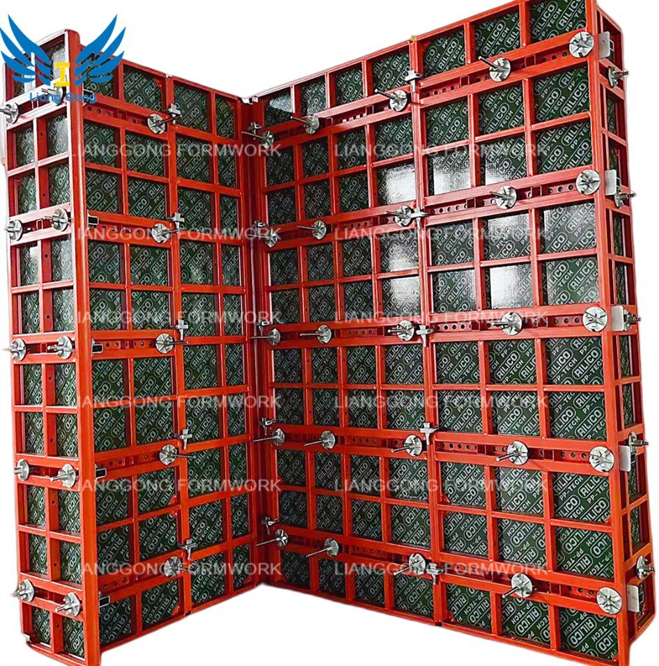 Adjustable Steel Frame Pillar Formwork for Construction