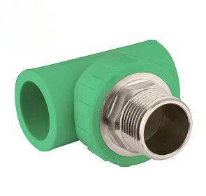 PPR Male Tee for Water and Heating Systems
