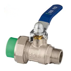 PPR Male Ball Valve with Union