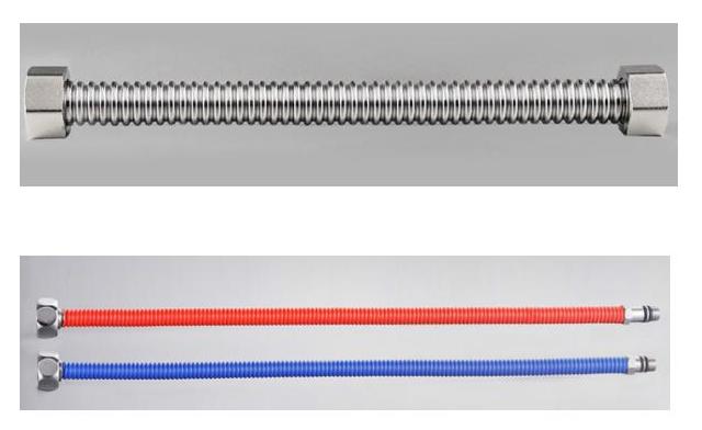 Stainless Steel Corrugated Hose with Flange and Threaded Joints
