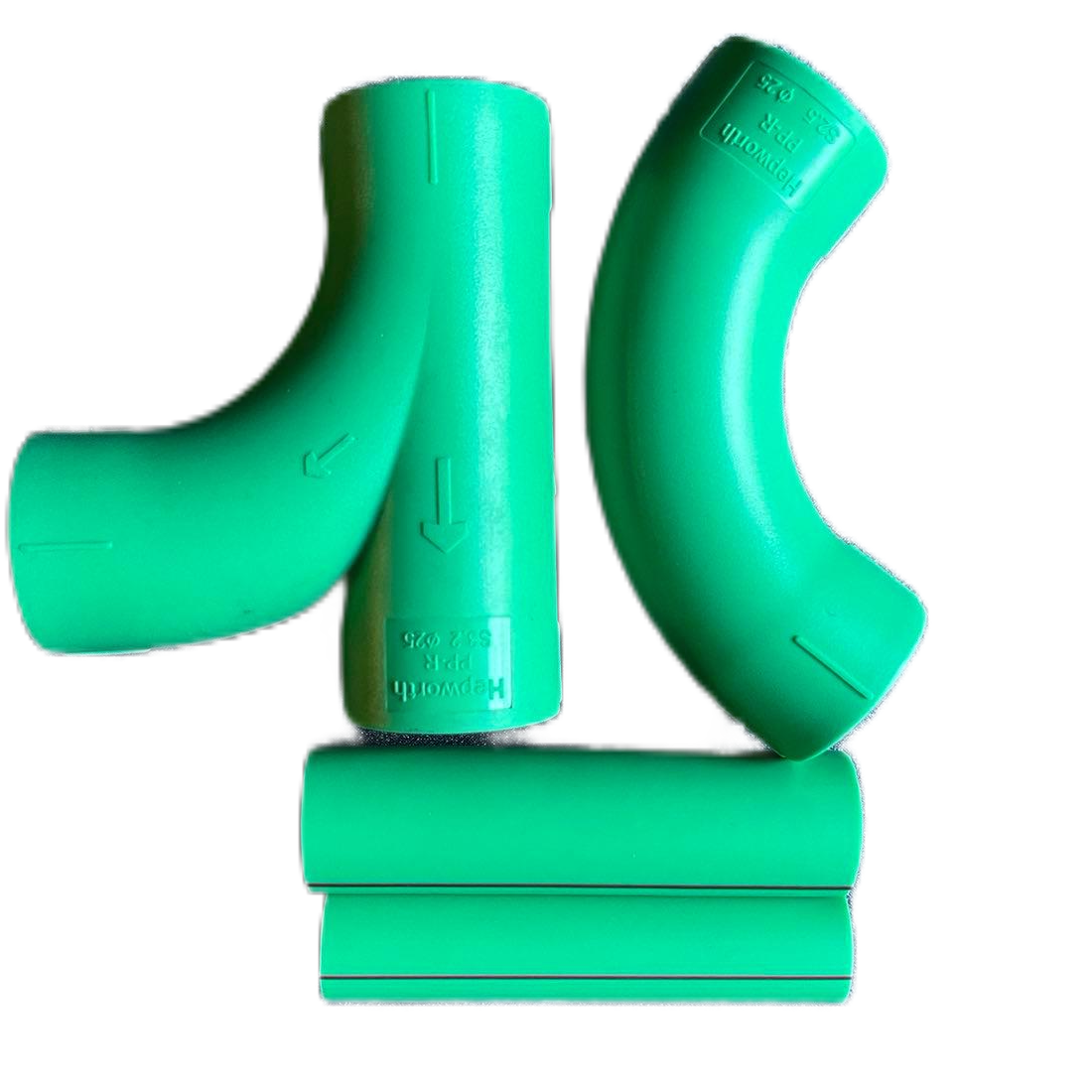 CE Certified Affordable PPR Fittings Large Arc Elbow