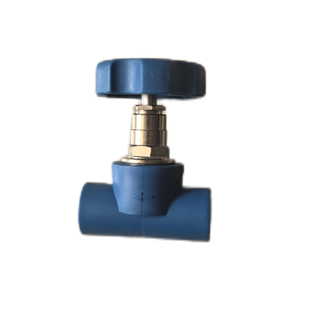 PPR Brass Stop Valve for Hot and Cold Water