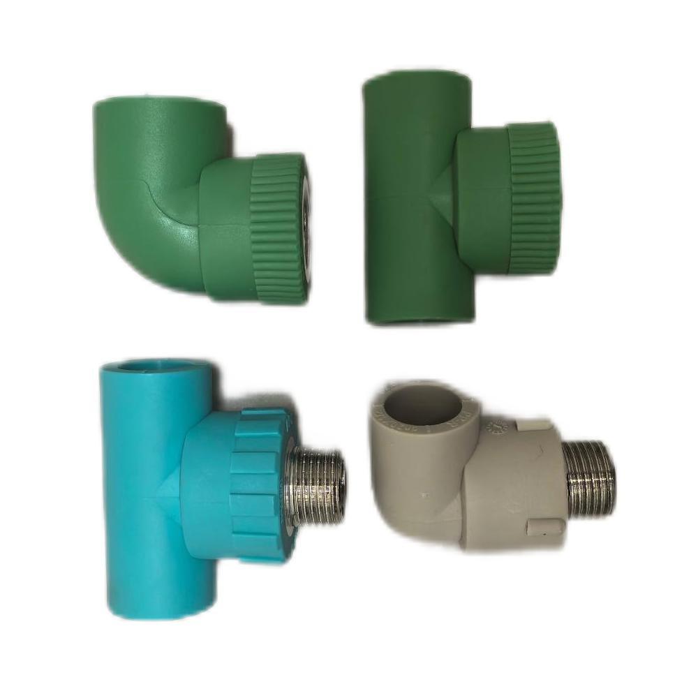 PPR Stainless Steel Fittings for Water and Heating Systems