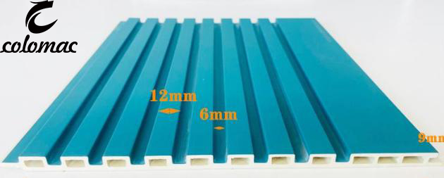 Colomac WPC Fluted Wall Panel for Interior Use