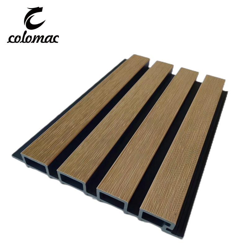 Co-extruded 3D WPC Outdoor Half Cladding Wall Panel