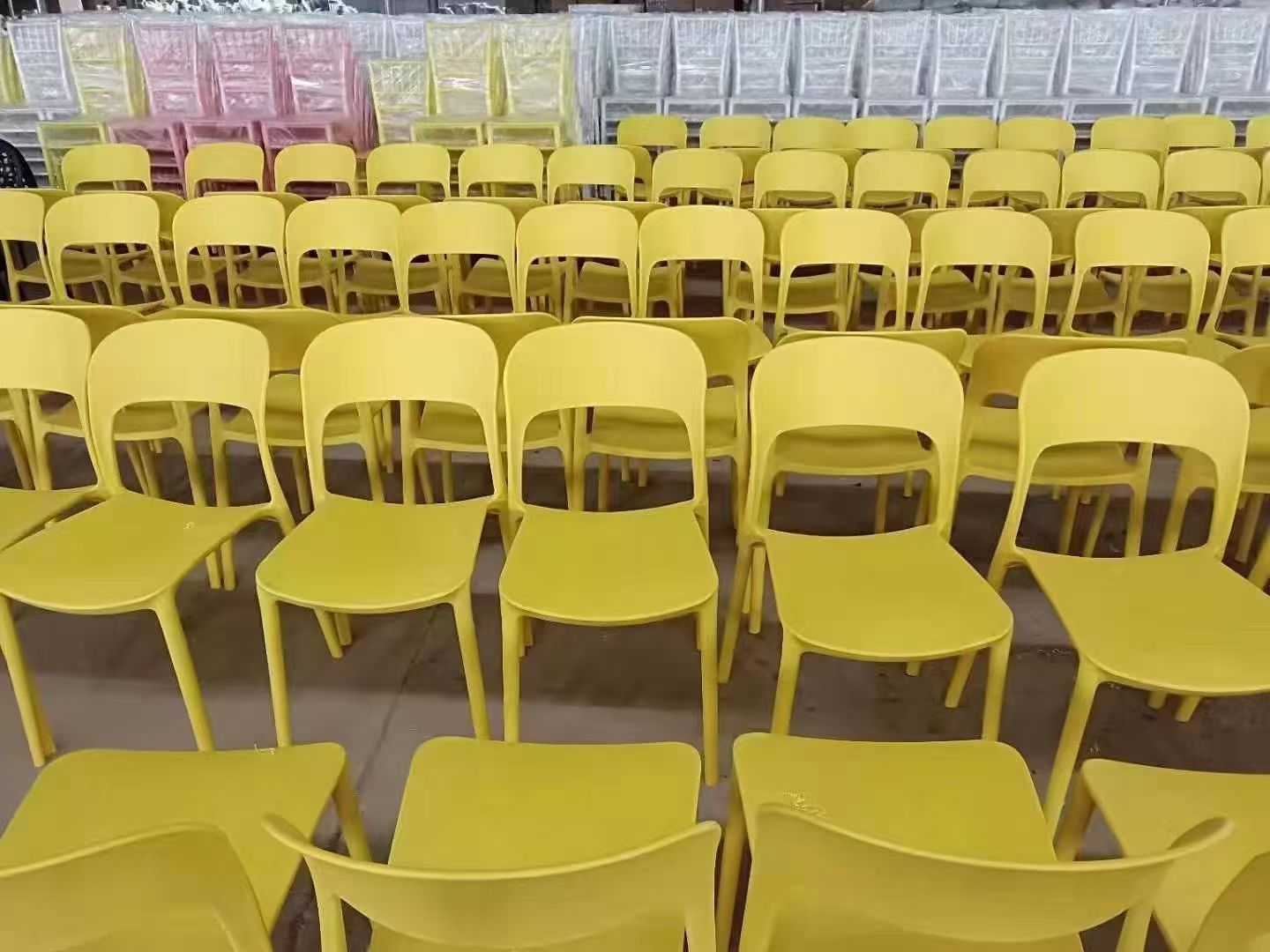 Plastic Dining Chair for Indoor and Outdoor Use