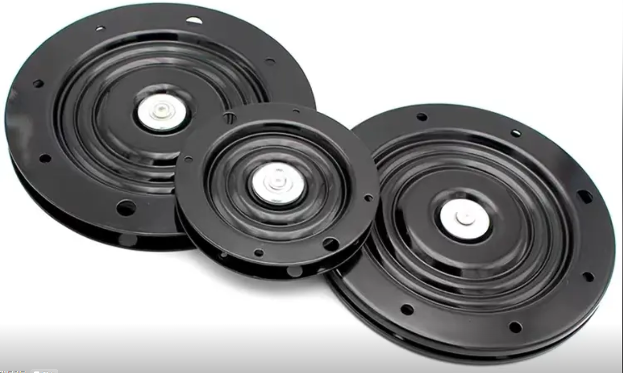 360° Rotating Turntable with Automatic Reset