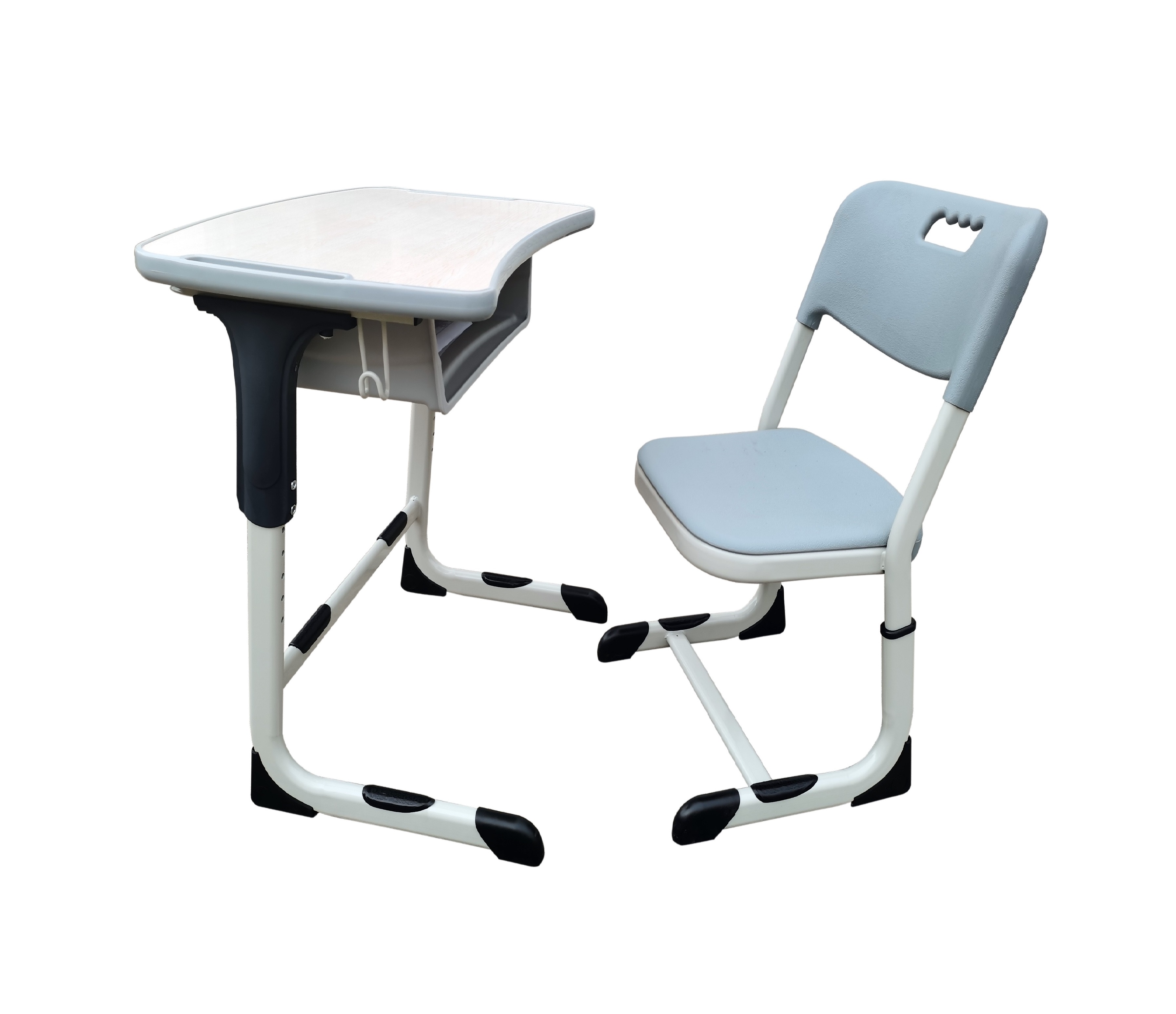 Height Adjustable School Desk and Chair Set
