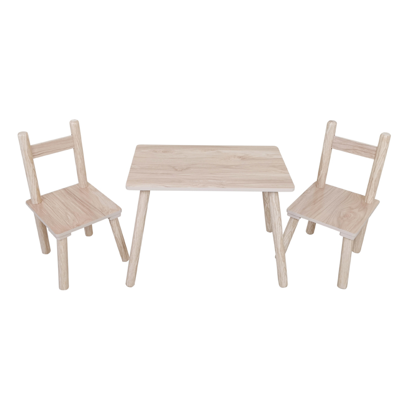 Kids Wooden Table and Chairs