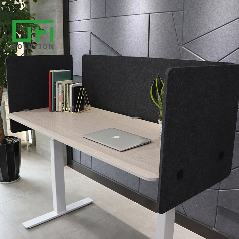 PET Acoustic Desk Divider Panels for Office Furniture