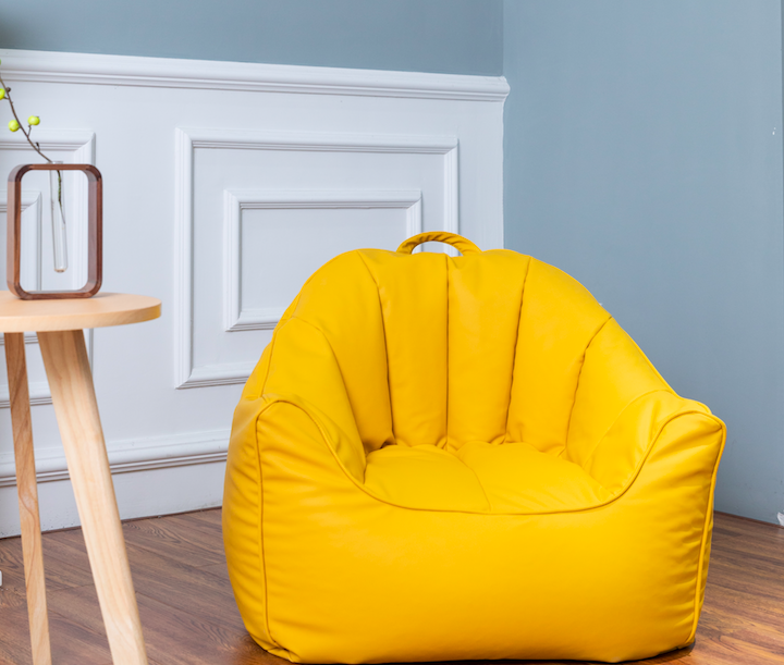 Comfortable Beanbag Armchair for Indoor and Outdoor Use