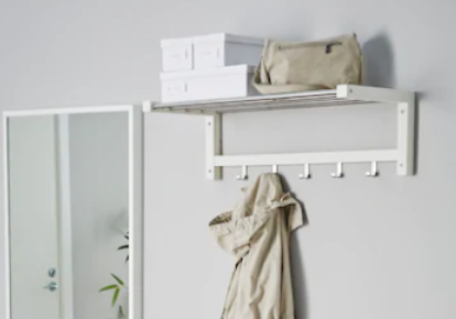 Wall-Mounted Coat Rack for Home Organization