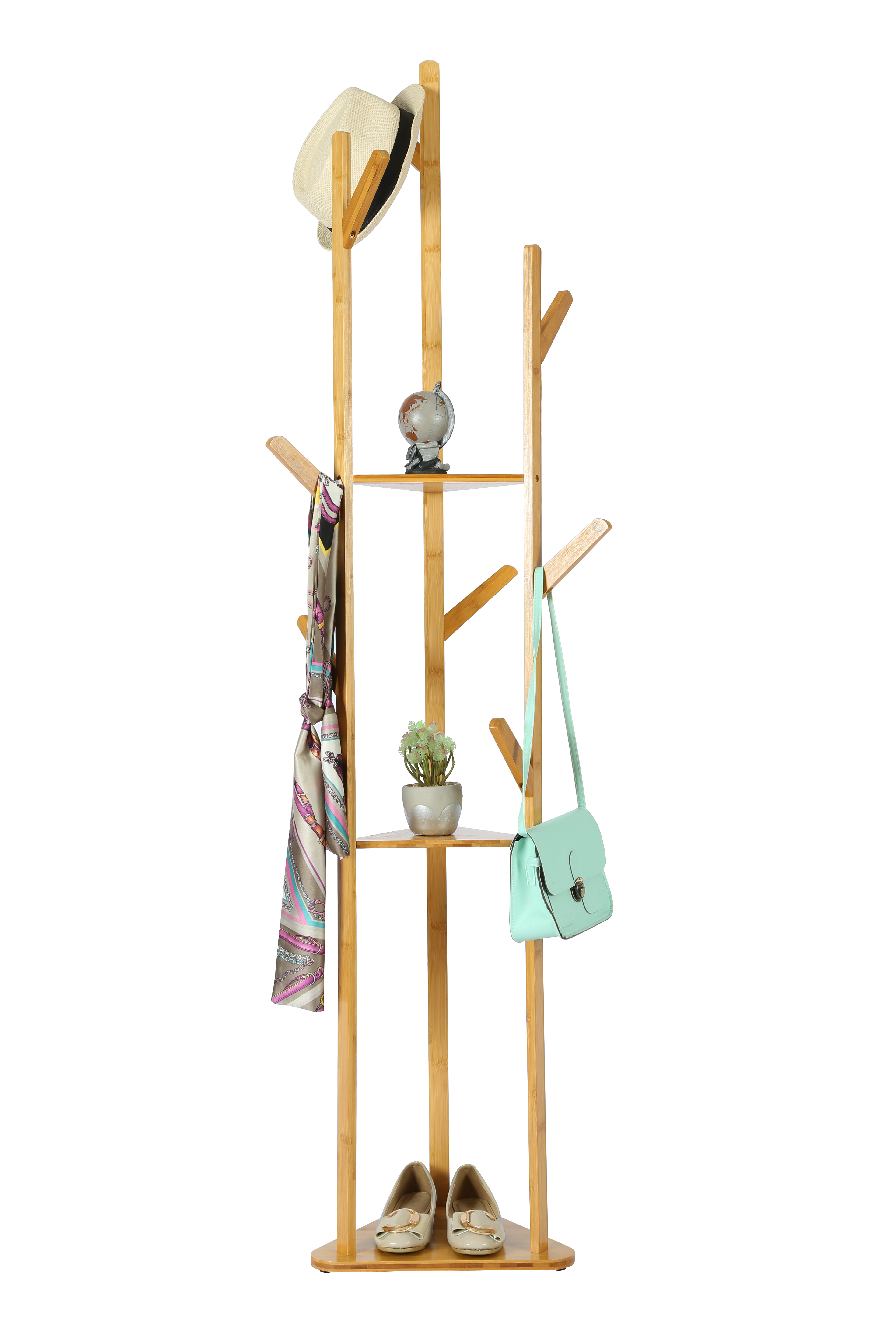 Space Saving Elegant Home Fashion Design Coat Stand