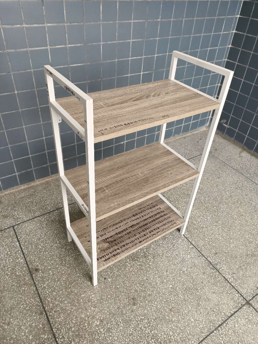 Three-Tier Open Storage Shelves