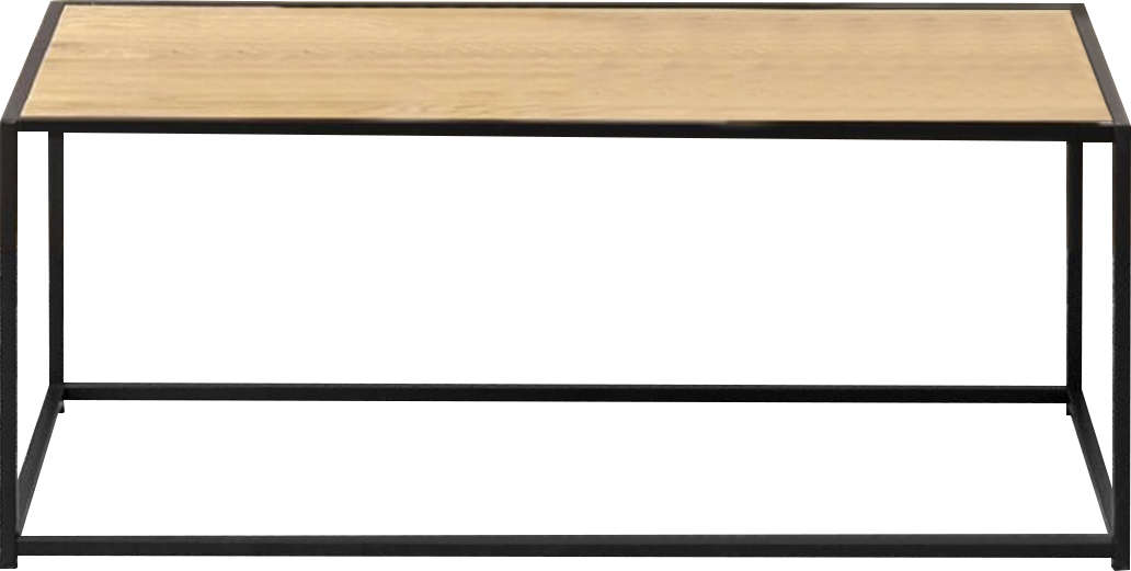 Stylish Minimalist Coffee Table with Open Space and Sturdy Composition