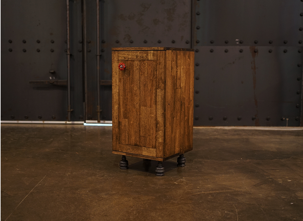 Industrial Single Door Cabinet with Adjustable Feet