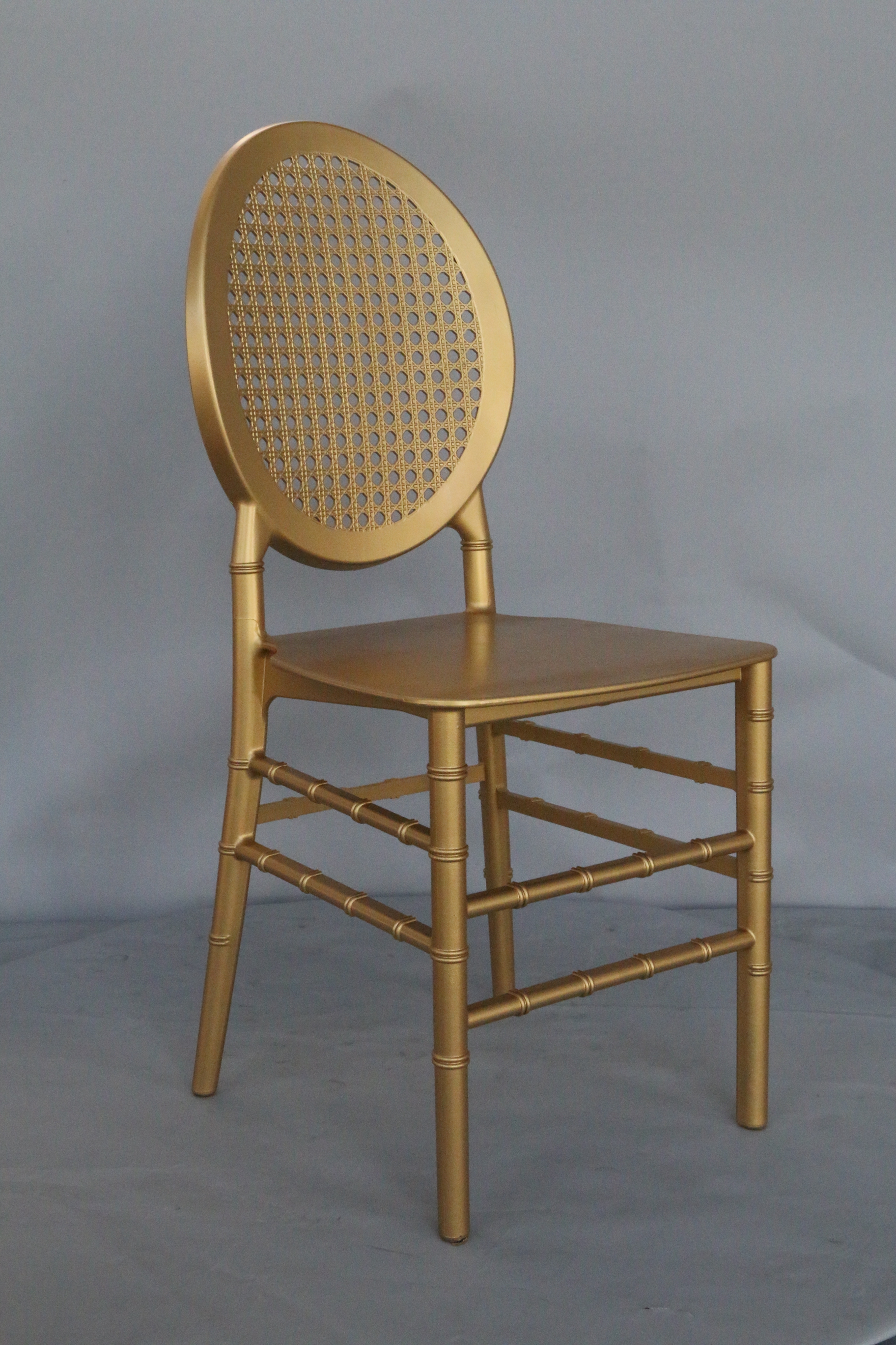 Resin Gridding Back Chair