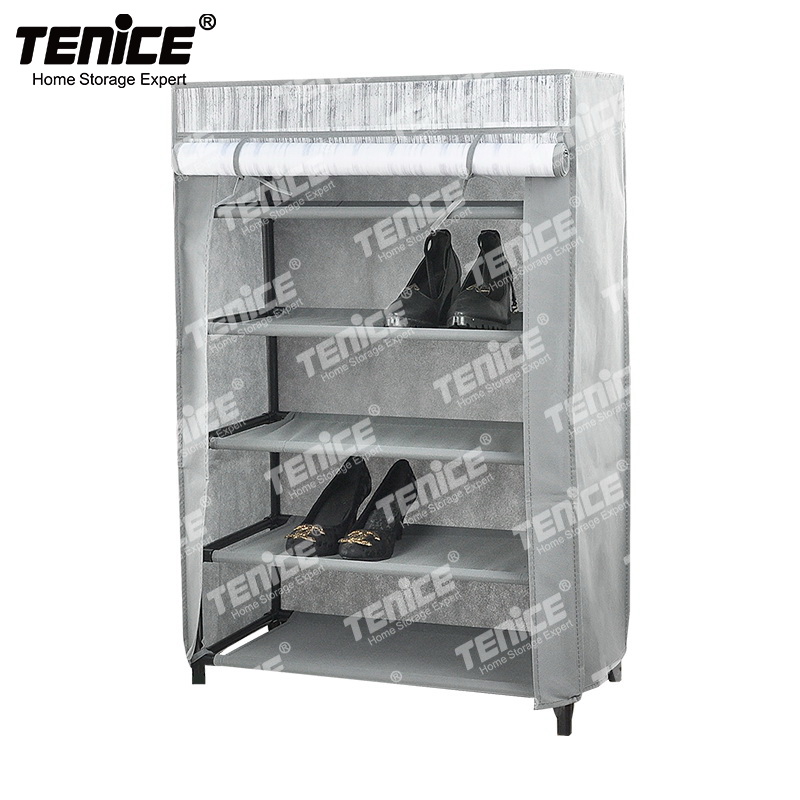 Embossed Non-woven Shoe Rack