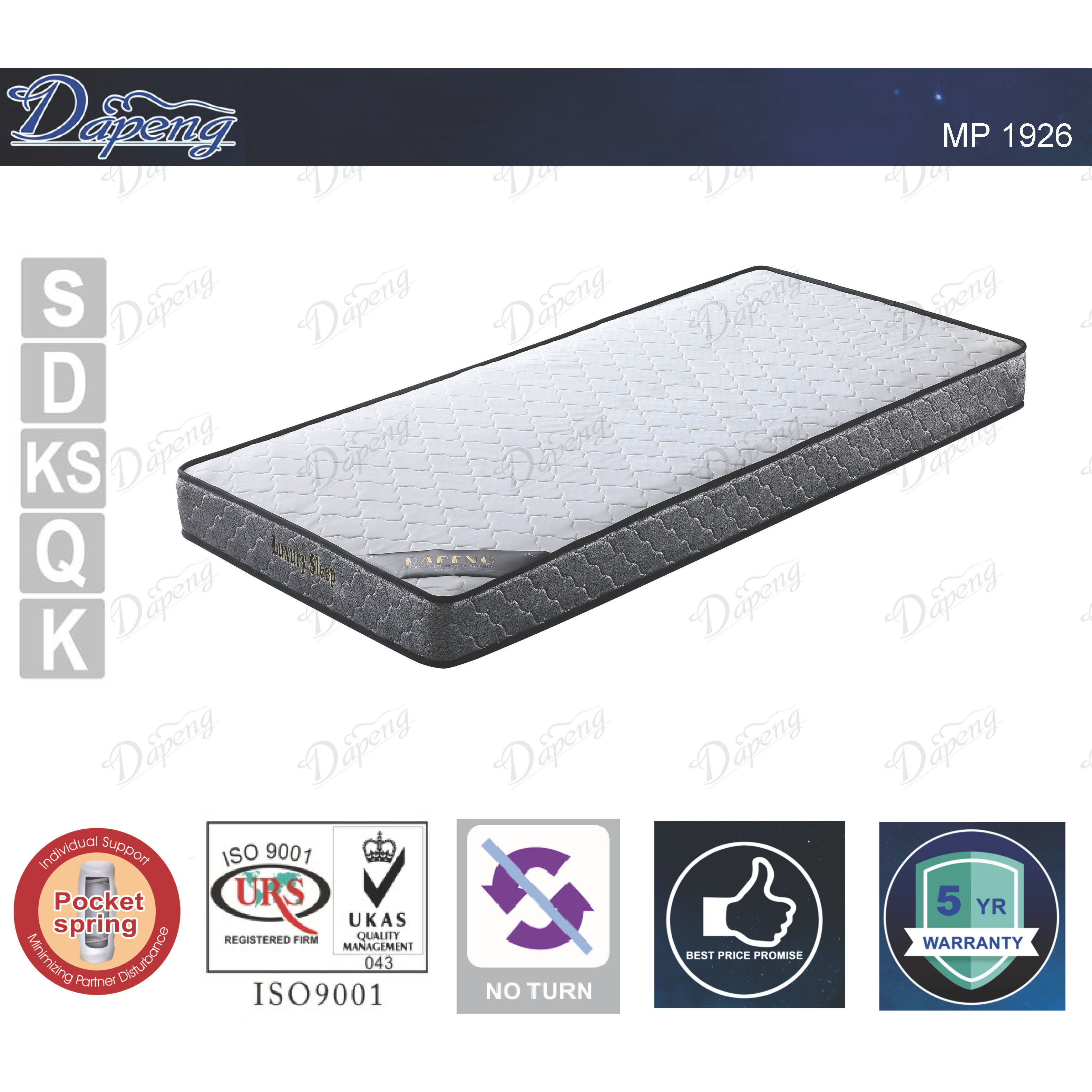 Budget Pocket Spring Mattress