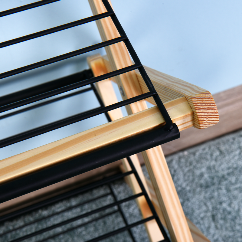 Wooden Shoe Rack