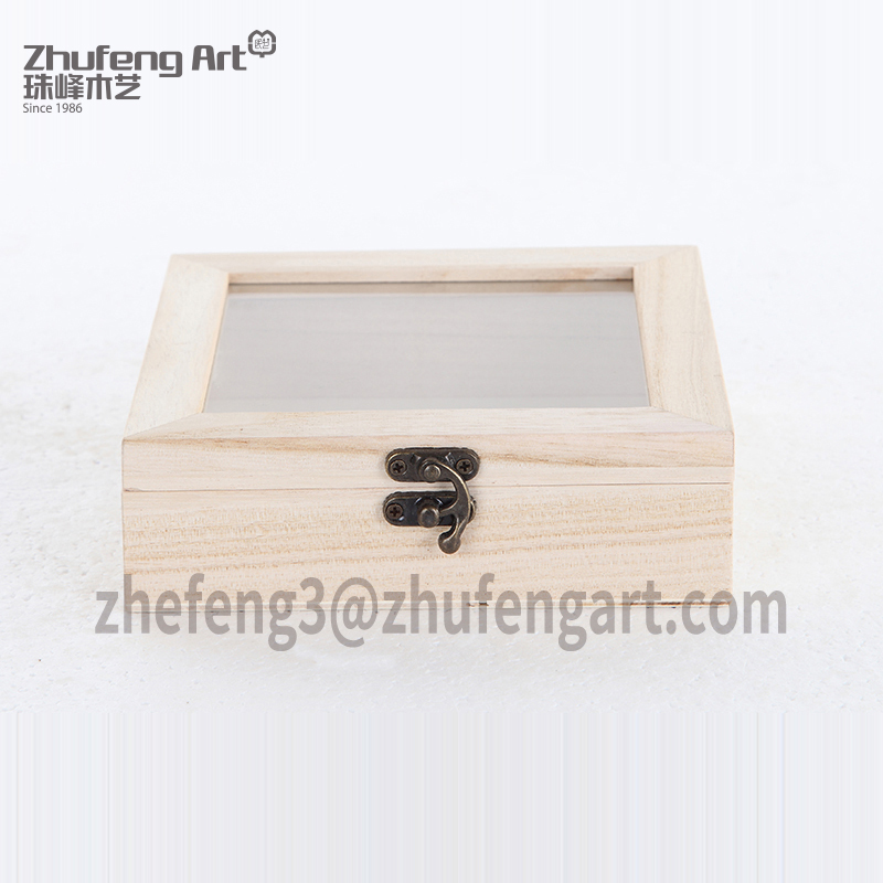 FSC Wooden Box for Christmas Packaging and Jewelry