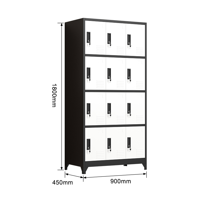 12-Door Steel Locker