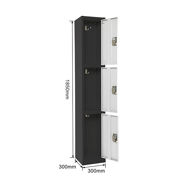 3-Door Steel Storage Locker