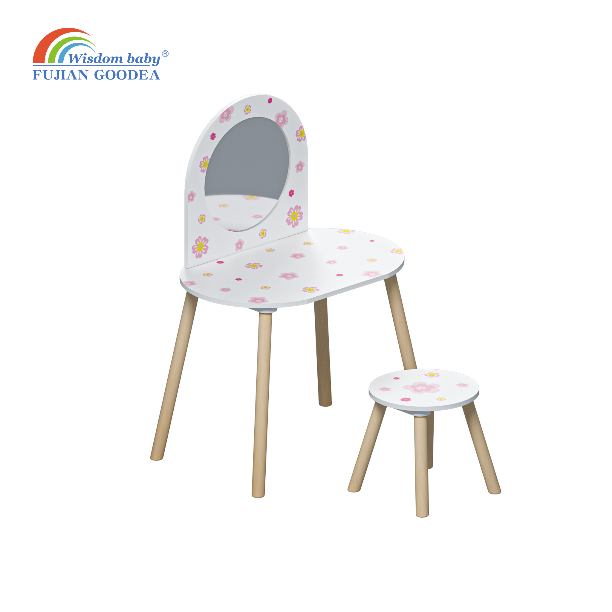 Children's Dressing Table and Chair Set