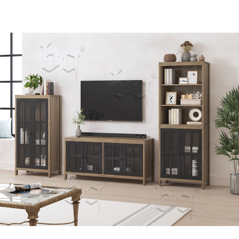 KD Structure TV Stand with Flat Packing and Assembly Instructions