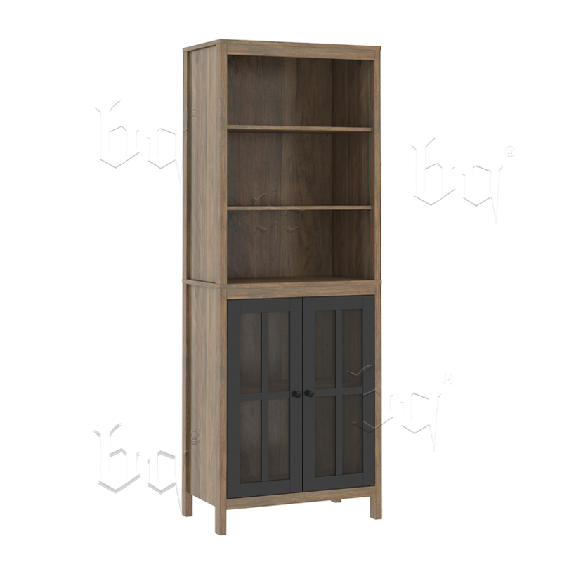 Bookcase and Living Room Storage Cabinet
