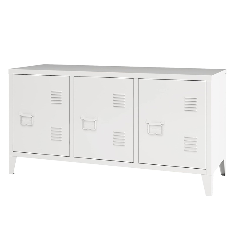 Metal TV stand cabinet