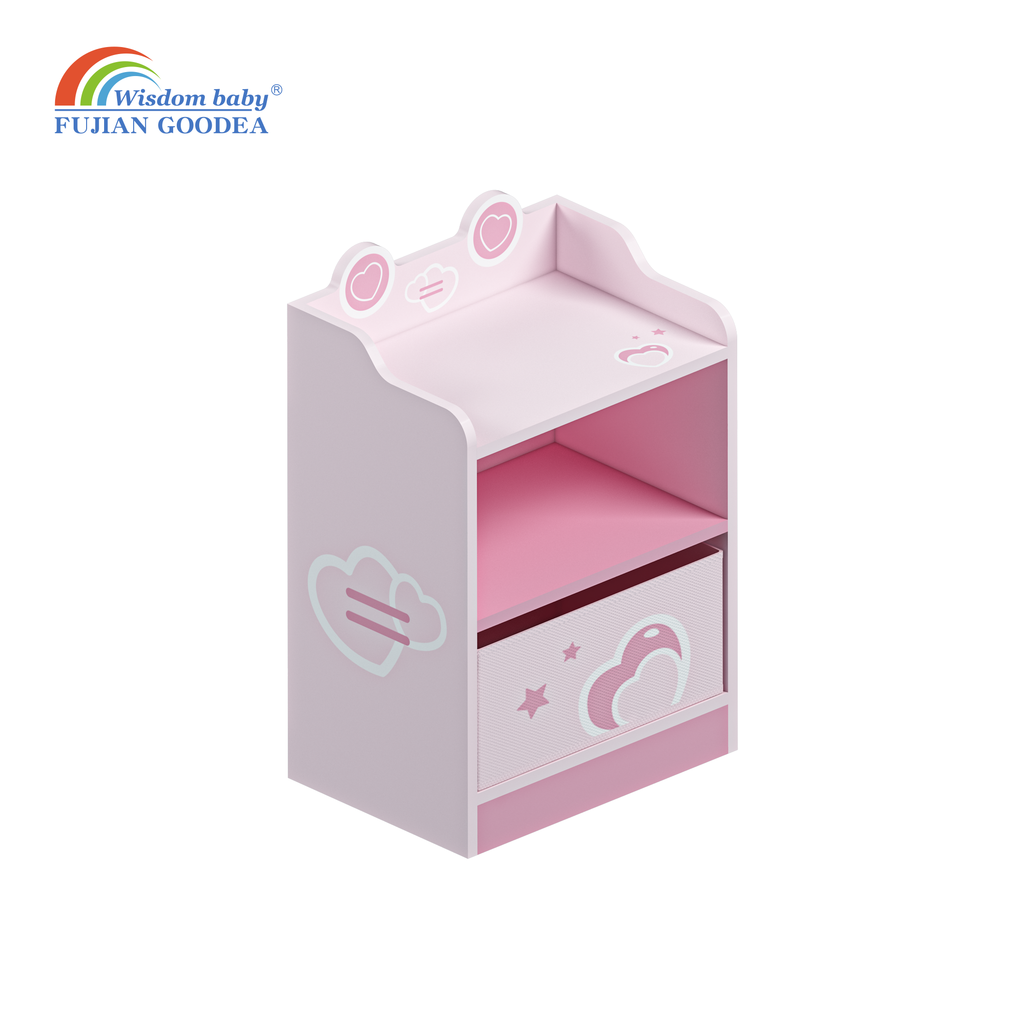 Cartoon series children's nightstand