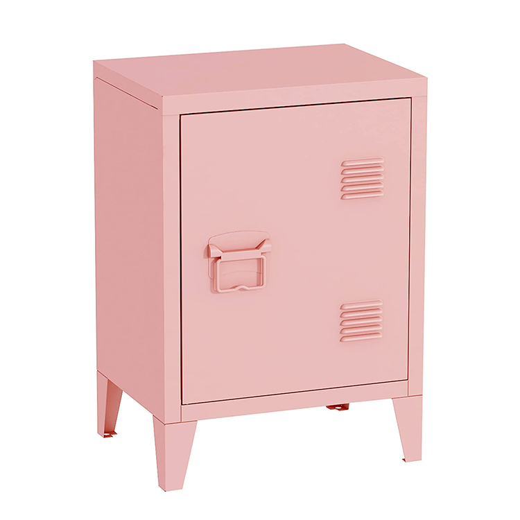Metal Bedside Table