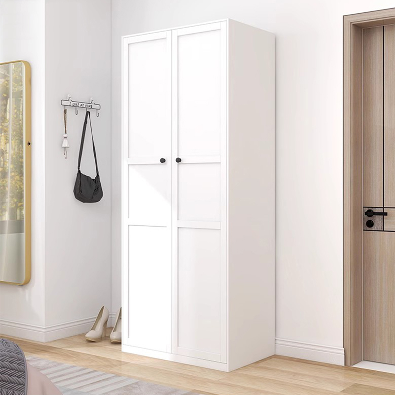 Home Furniture Steel Storage Cabinet Metal Wardrobe Clothes Hanger Cupboard