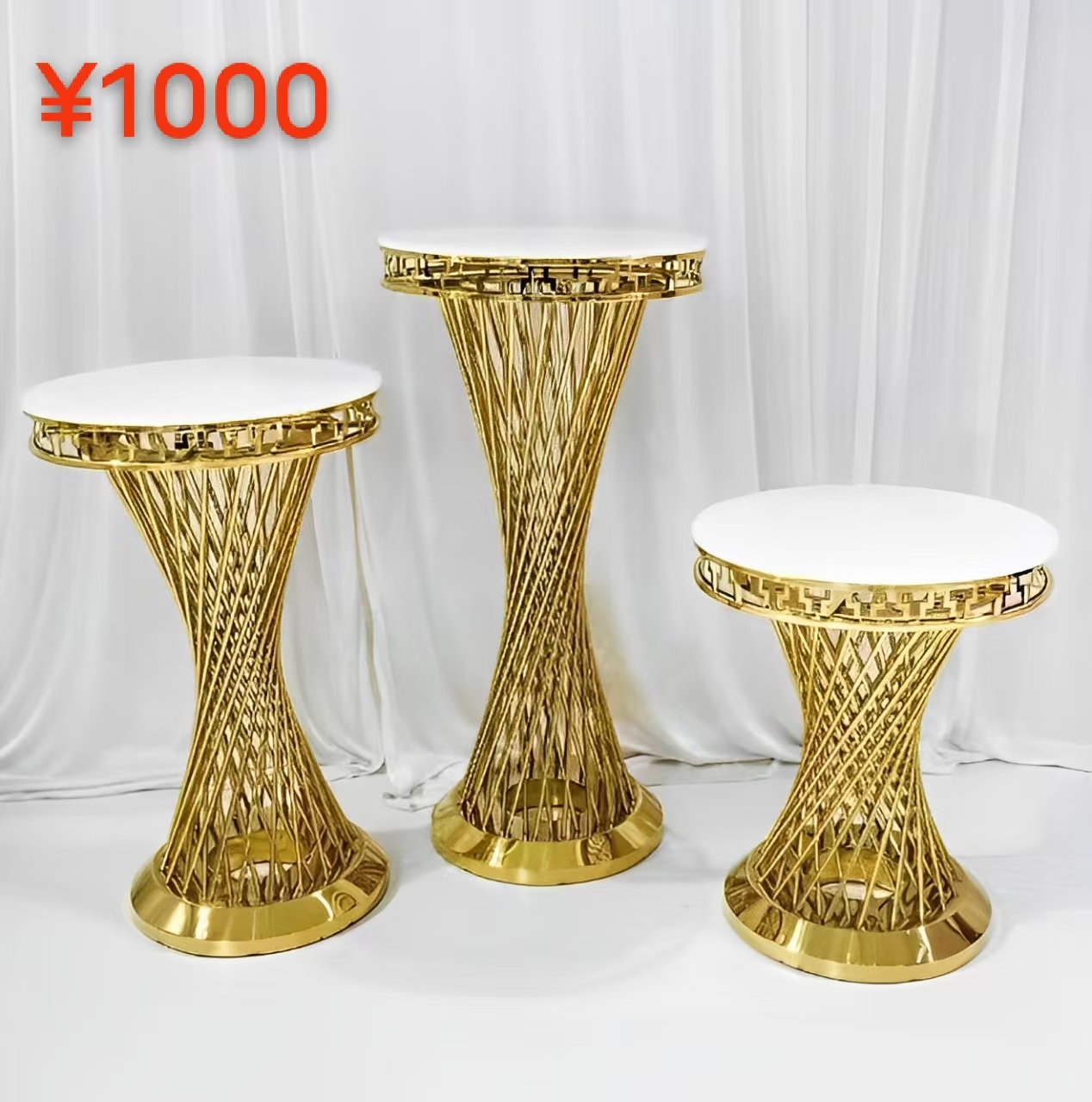 Stainless Steel Tables for Weddings and Restaurants