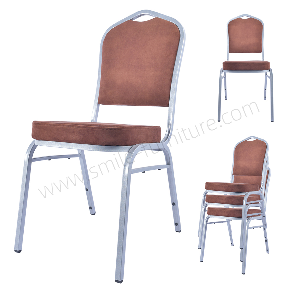 Nordic Dining Chair - Gold and Silver Small Round Back