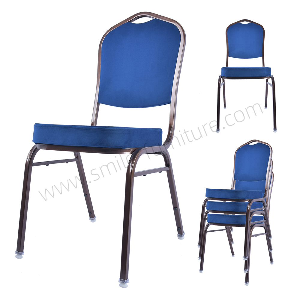 Wholesale Luxury Gold Metal Wedding Banquet Hotel Chairs
