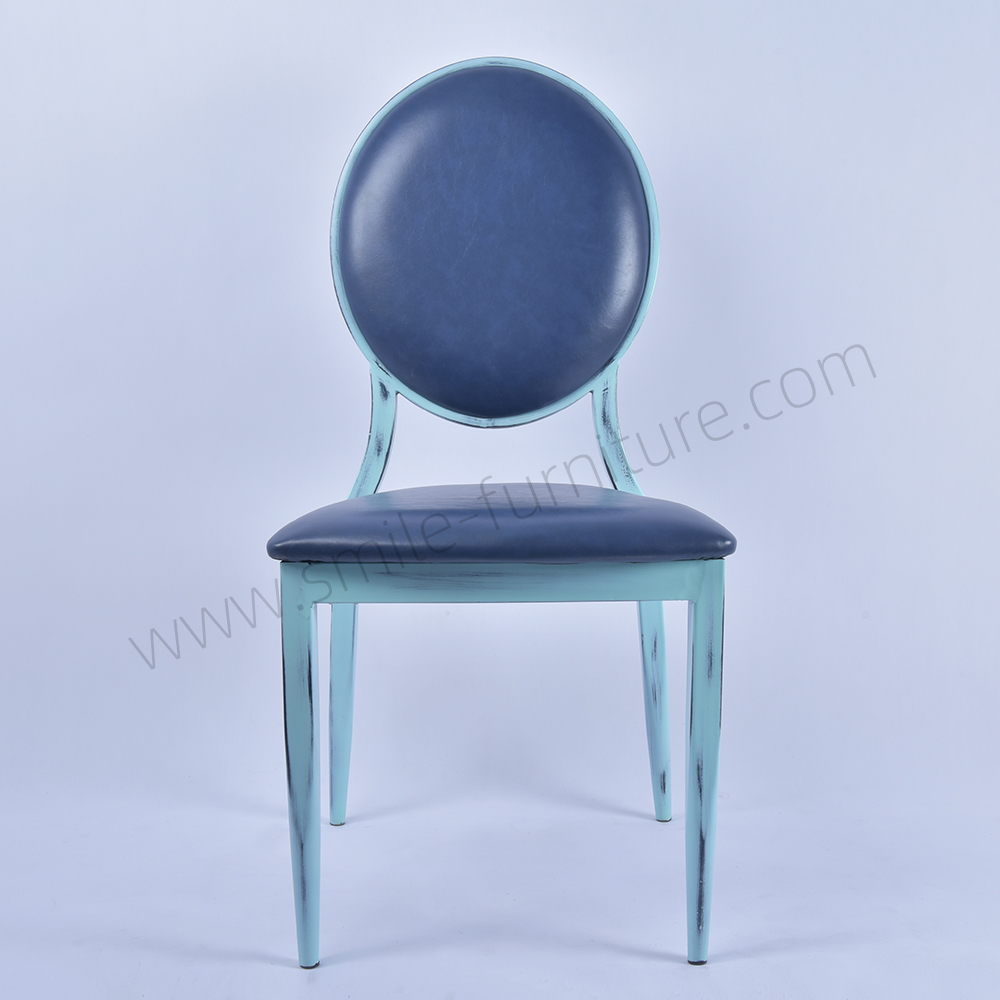 Custom Luxury Modern Stainless Steel Dining Chair for Hotels and Restaurants