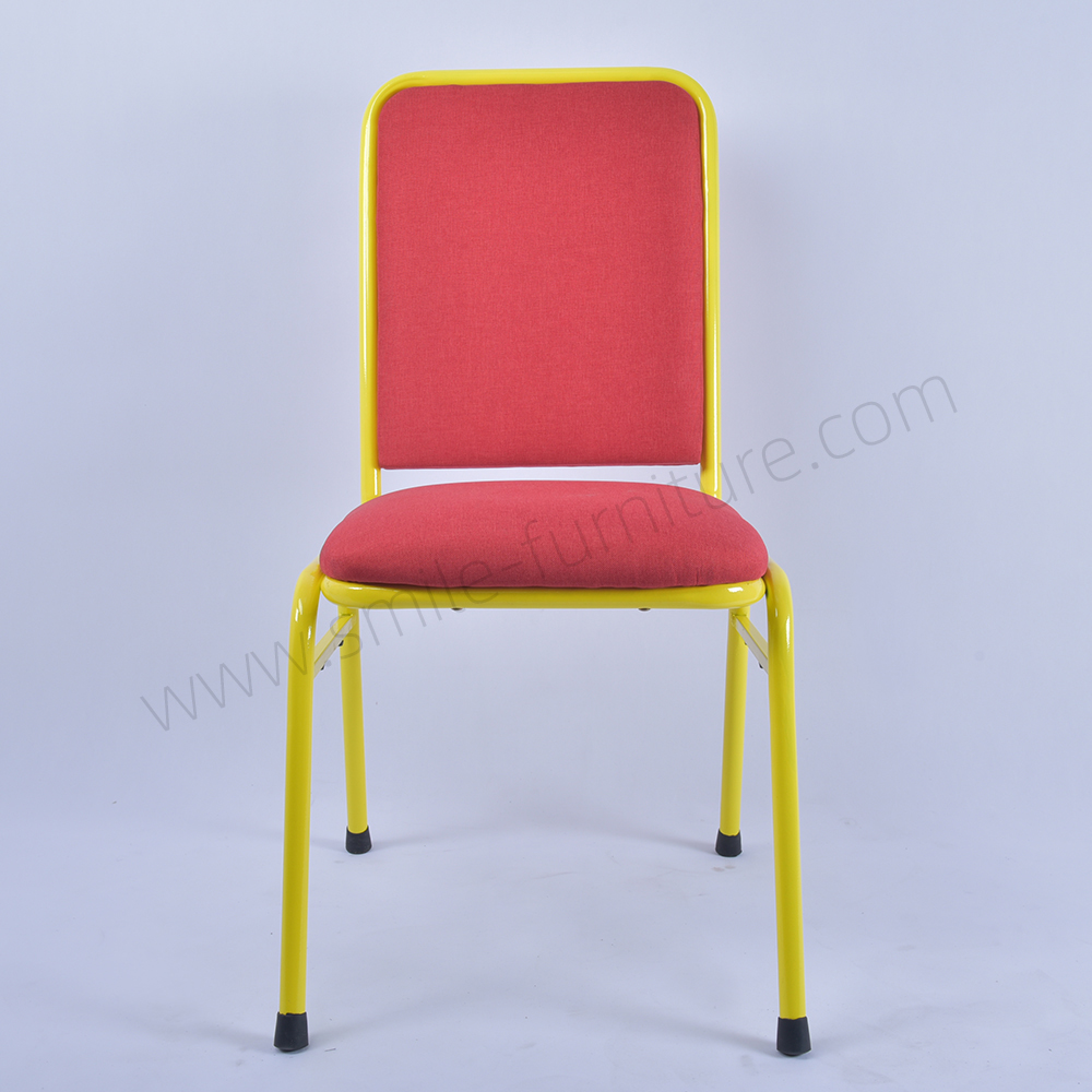Wholesale Gold Metal Iron Steel Stackable Wedding Banquet Hotel Chairs