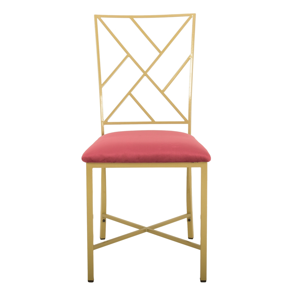 Luxury Stackable Metal Church Chairs for Outdoor, Hotel, Banquet, Party, and Wedding Events