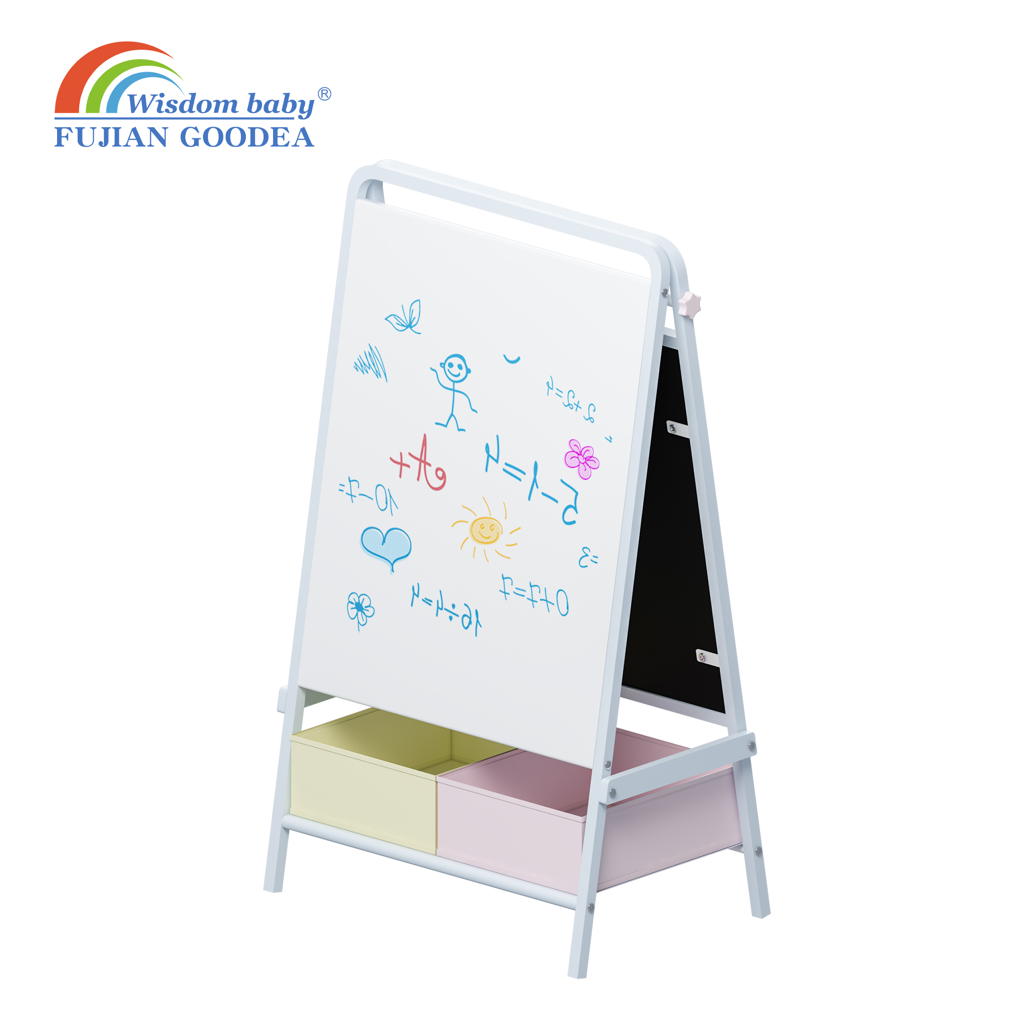 Wrought Iron Double-Sided Easel