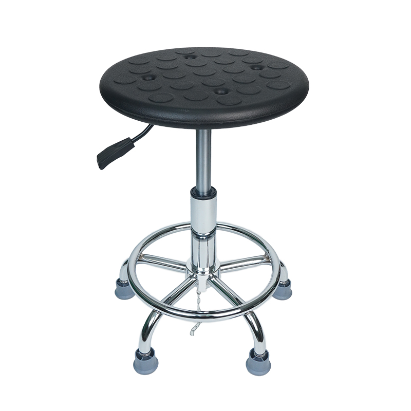 Adjustable Anti-Static Stool for Cleanroom Environments