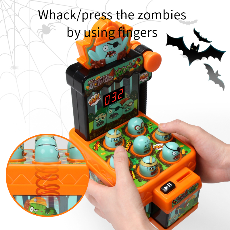 Zombie Wars Whac-A-Mole Game