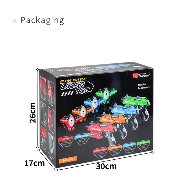 Laser Gun Toy with Modular Accessories