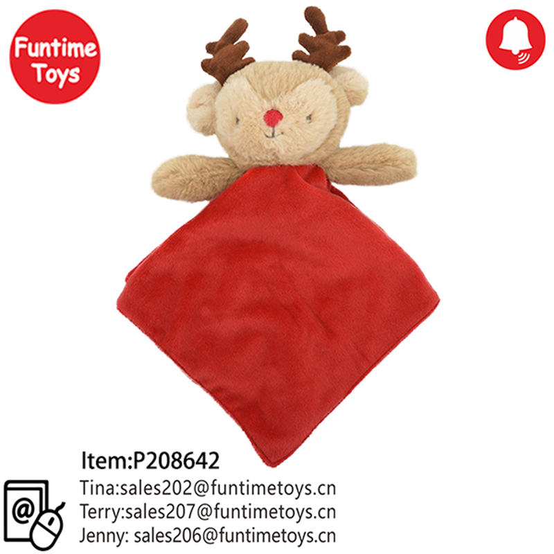 Super Soft Plush Baby Comforter Christmas