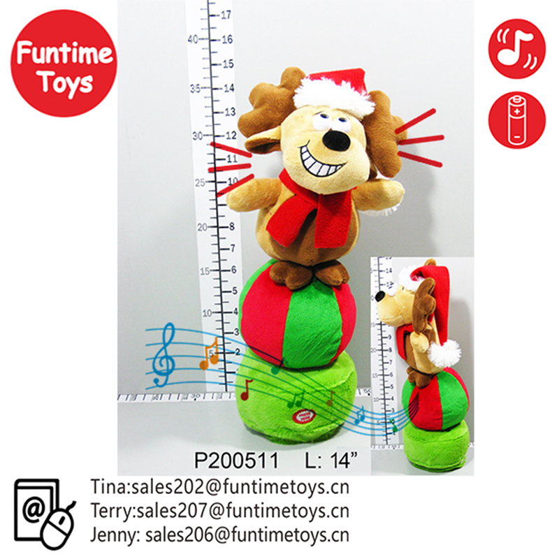 Electronic Plush Toys Christmas Day