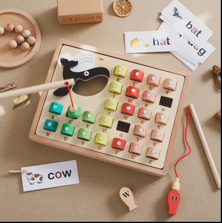 Wooden Fishing Educational Toy