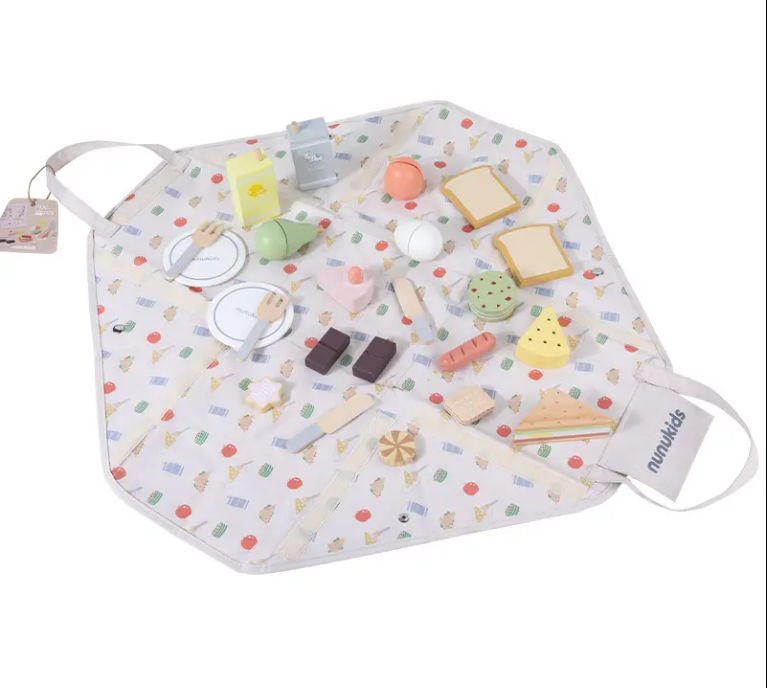Wooden Picnic Play Set