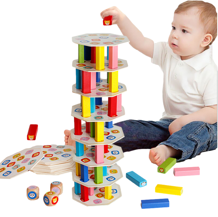 Wooden Stacking Toddler Toys